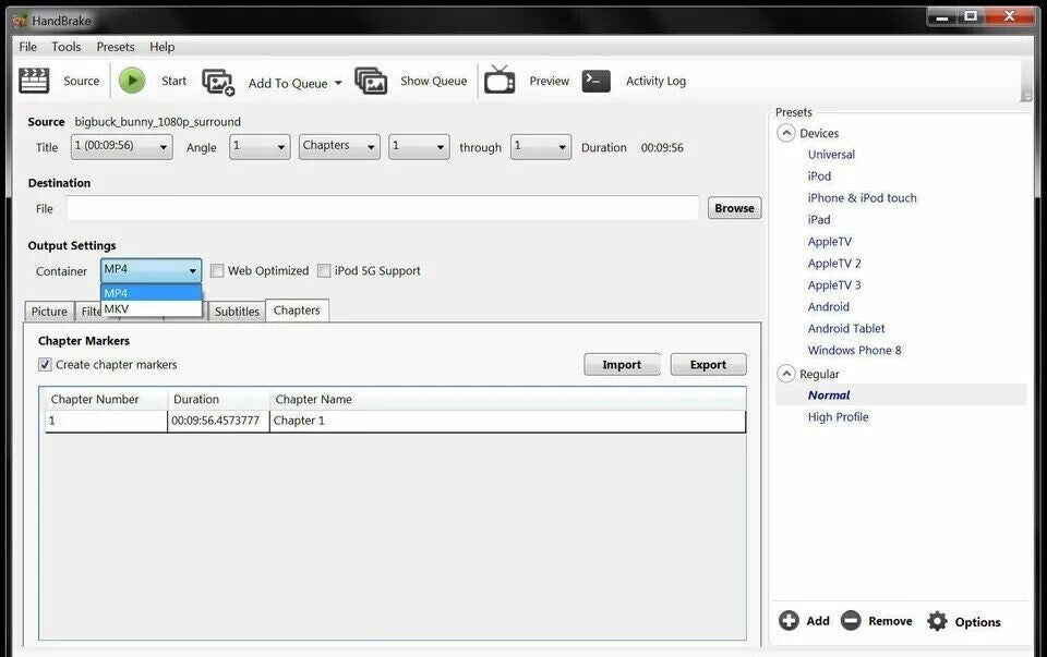 HandBrake Software for Mac - DVD Ripper Video Converter Transcoder