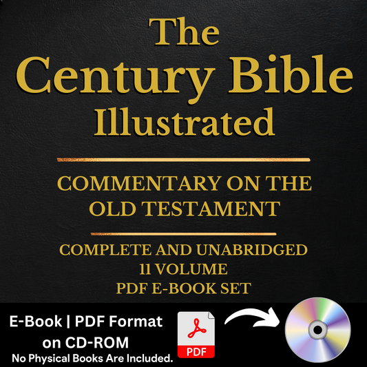 The Century Bible Old Testament Commentary (1910, 11 Volumes) PDF E-Book Set