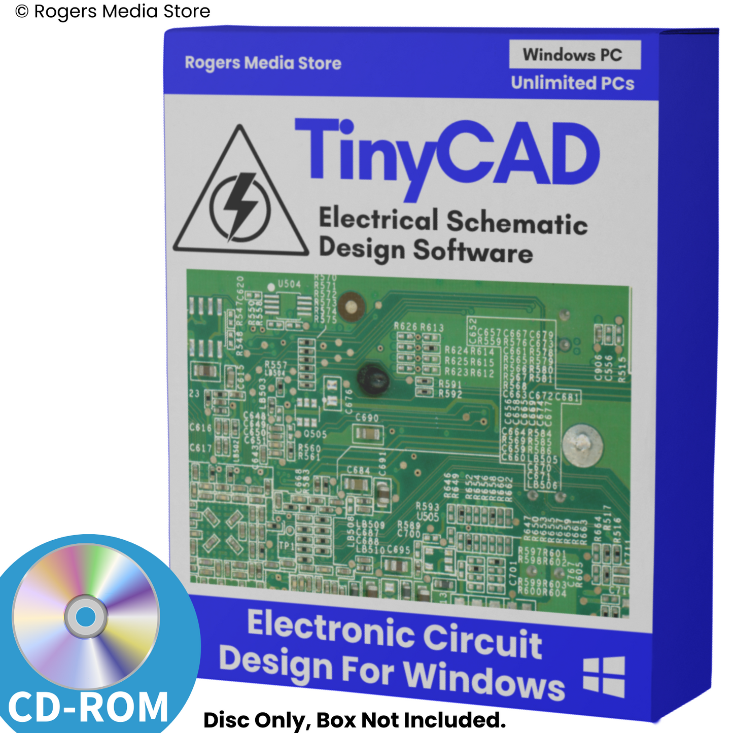 TinyCAD - Electrical PCB Circuit Diagram Schematic Design Software for Windows