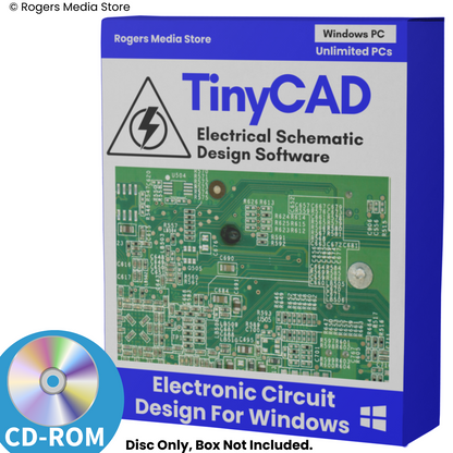 TinyCAD - Electrical PCB Circuit Diagram Schematic Design Software for Windows
