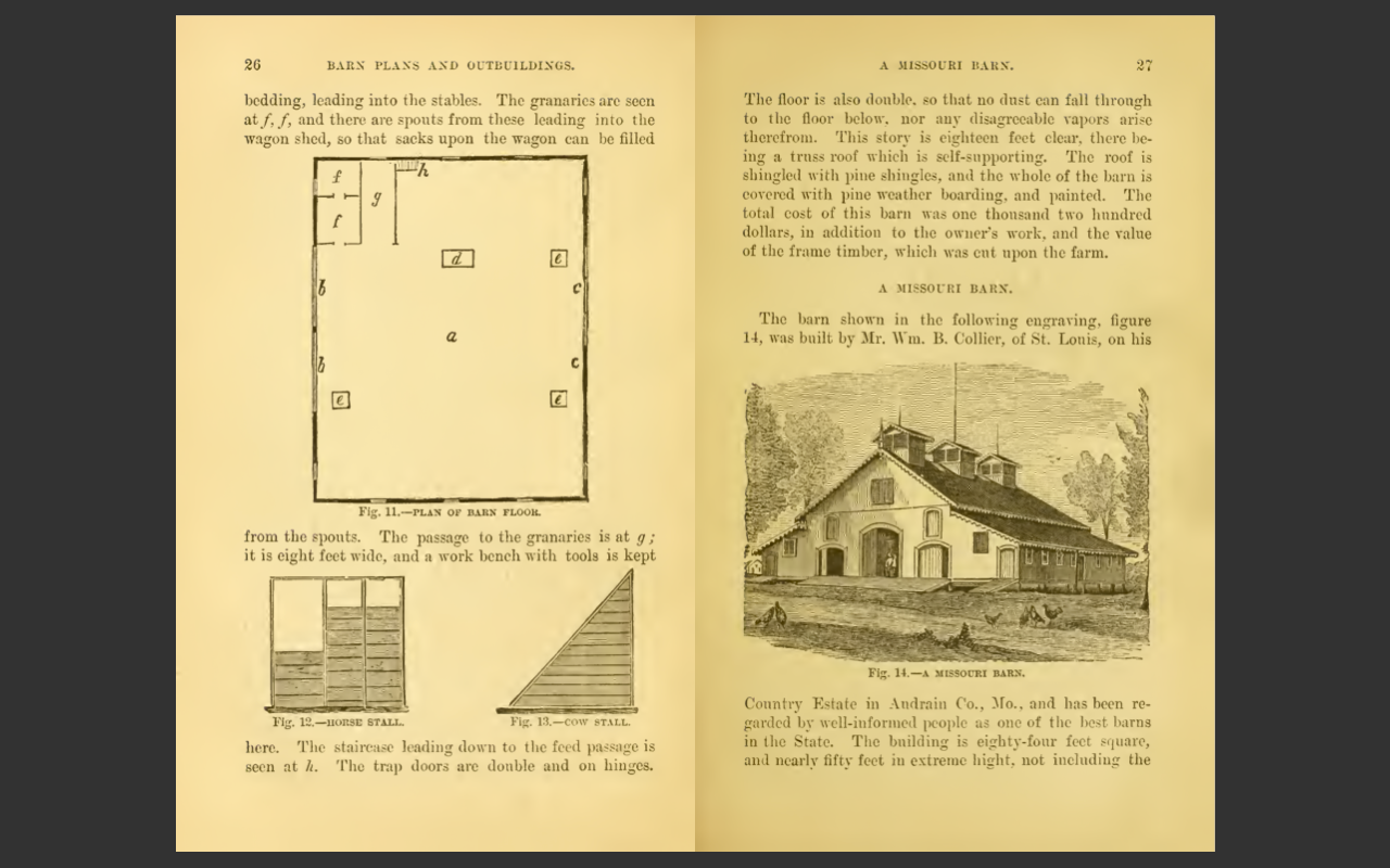 Barn Plans and Outbuildings: 257 Illustrations (1881 Edition) PDF E-Book