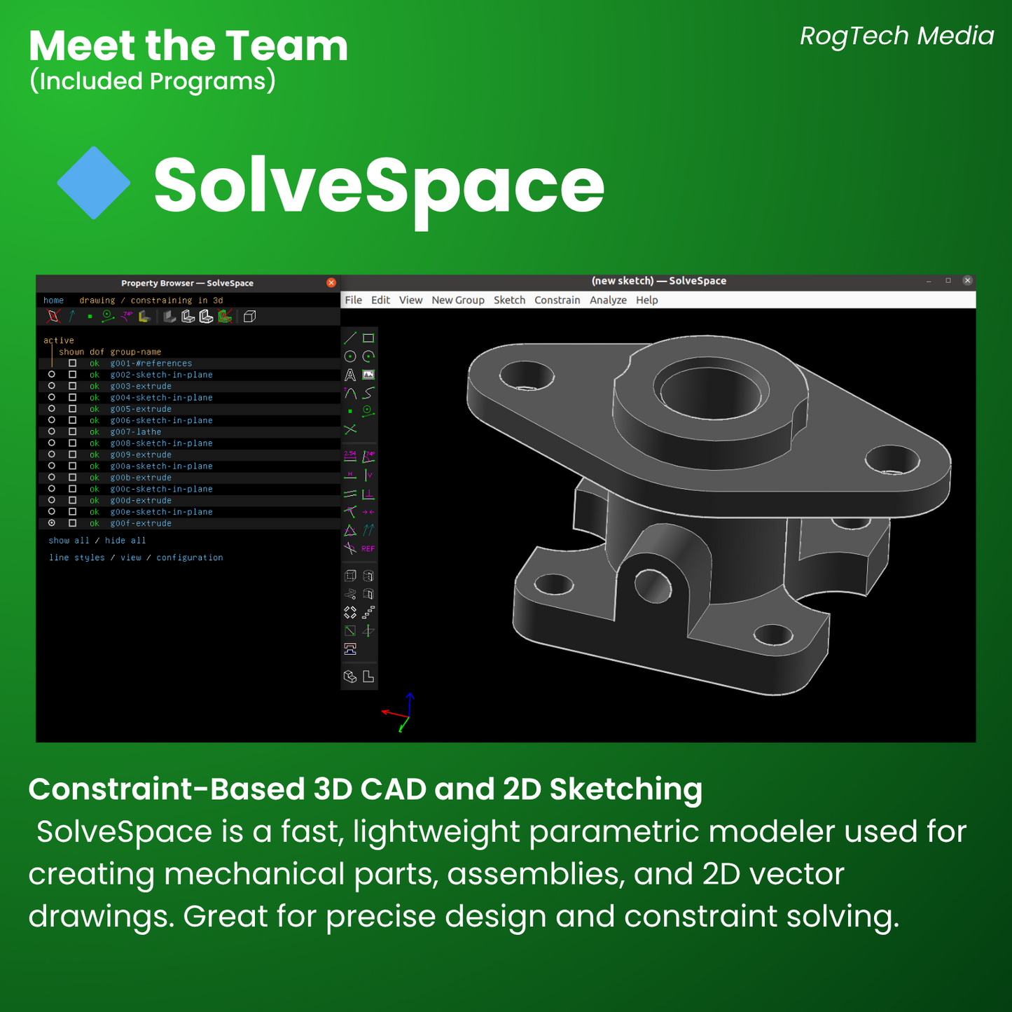 Ultimate CAD Software Suite - 3D 2D CAD Computer Aided Design Software for Windows