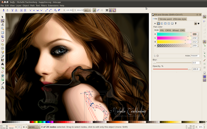 Inkscape Pro Illustrator - Vector Graphic Design Software for Windows on CD-ROM