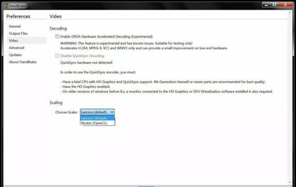 HandBrake Software for Windows - DVD Ripper Video Converter Transcoder