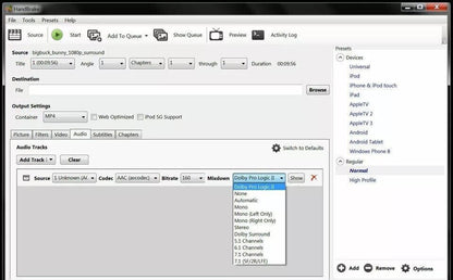 HandBrake Software for Mac - DVD Ripper Video Converter Transcoder