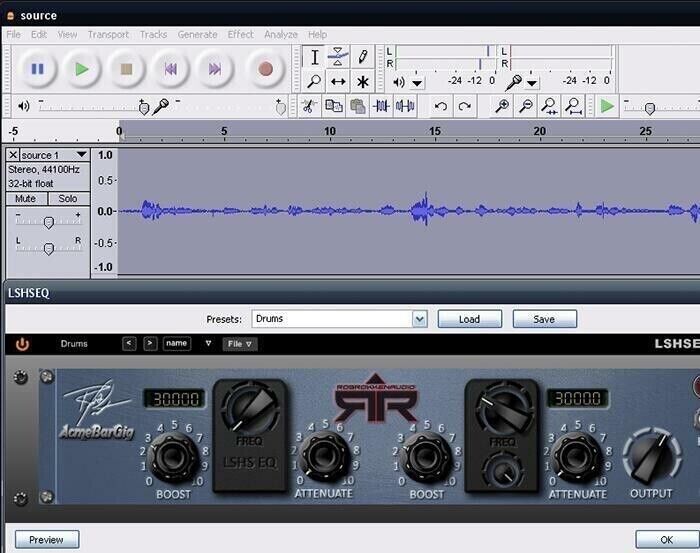 Audacity Professional Audio Music Editing - Recording - Beats for Windows on CD/USB