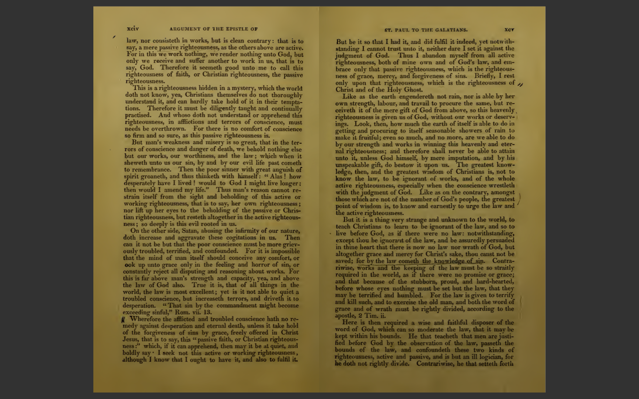 Martin Luther's Commentary on Galatians (1644 Edition) PDF E-Book