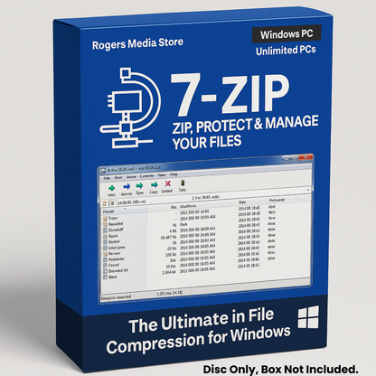 7-Zip 2024 - Ultimate Compression & Encryption Software - File Archiver Zip Unzip