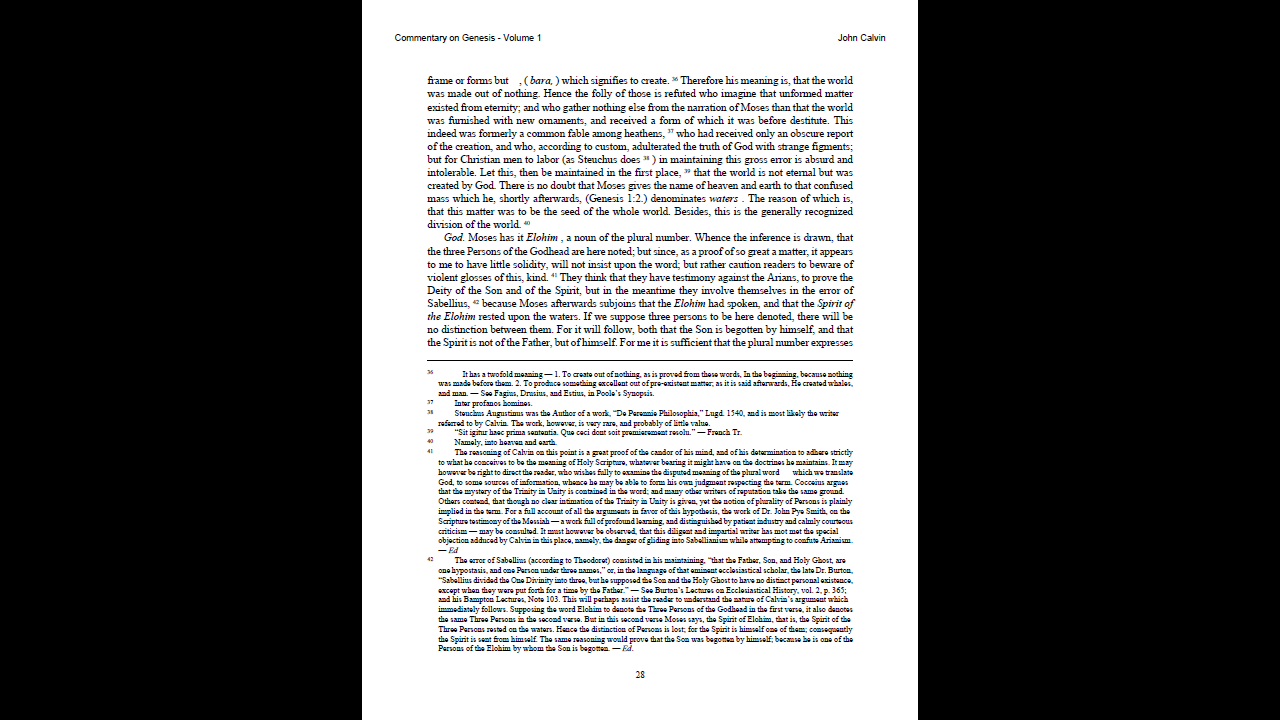 The Works of John Calvin - Bible Commentary Library (PDF E-Book Set)