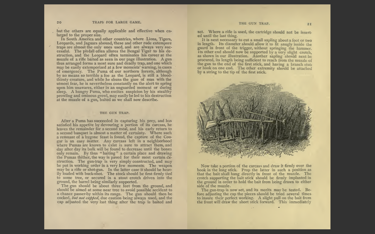 Camp Life in the Woods and the Tricks of Trapping and Trap Making -E-Book