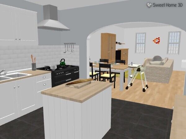 Sweet Home 3D - Graphic & Interior Design, CAD Architect Software for Windows and Mac on CD