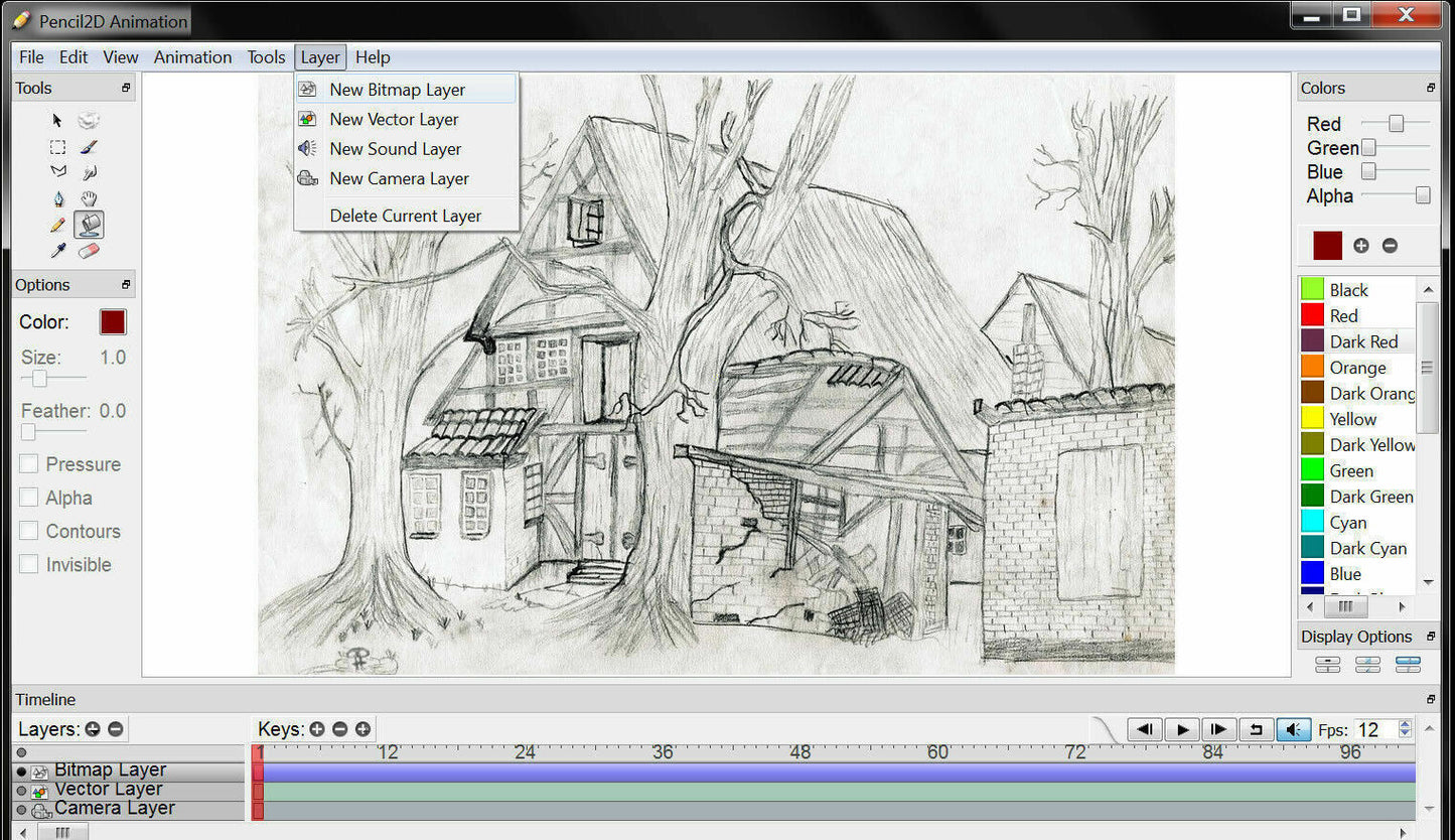 Pencil2D - 2D Animation Studio Software for Windows and Mac