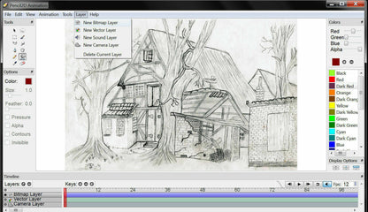 Pencil2D - 2D Animation Studio Software for Windows and Mac