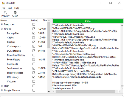 BleachBit PRO System Cleaner and Optimization Software Tool for Windows