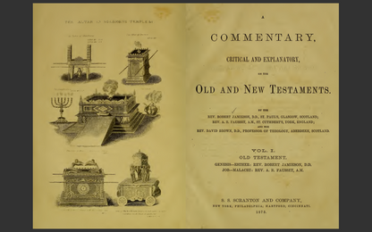 JFB Commentary Critical & Explanatory on the Whole Bible - PDF E-Book