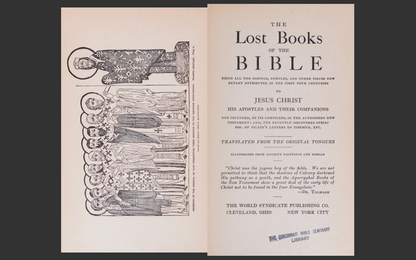 Lost Books of the Bible - Suppressed Gospels New Testament "Forbidden Books" - 9 Volume E-Book on USB