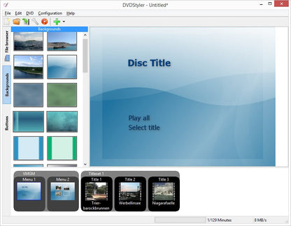 DVDStyler - DVD Creator, Authoring & Burning Software for Windows