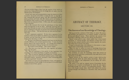 Abstract of Systematic Theology by James P Boyce (1882 Edition) E-Book