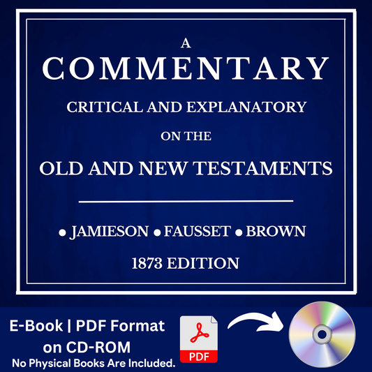 JFB Commentary Critical & Explanatory on the Whole Bible - PDF E-Book