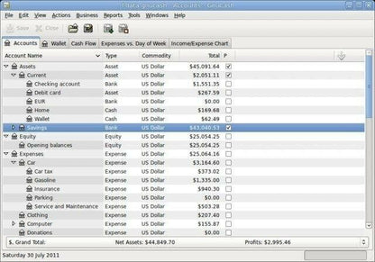 GnuCash - Personal & Business Accounting, Banking & Budgeting Software for Windows