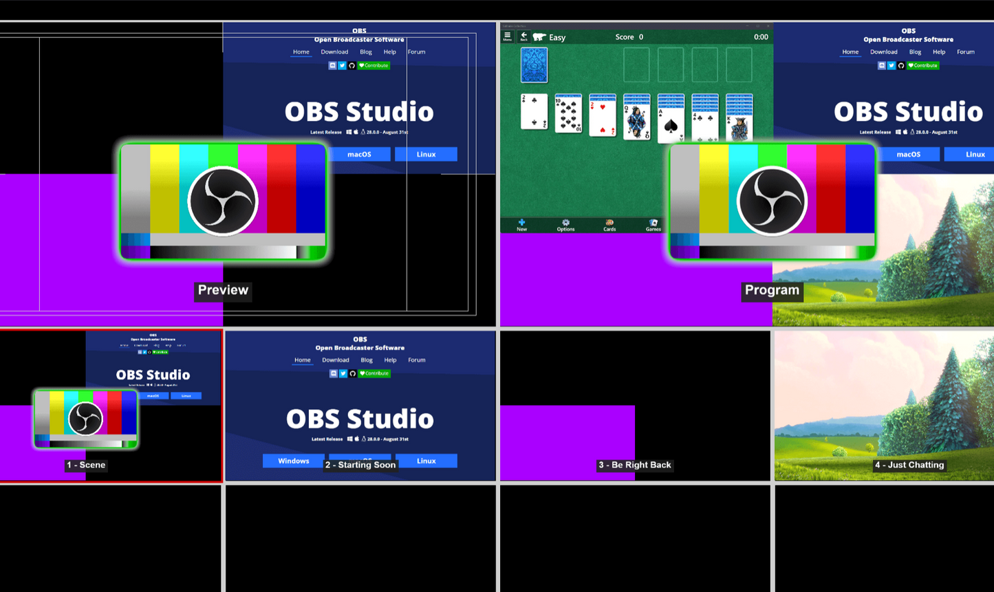 OBS Studio Video Recording | Live Streaming Screen Recording Software Windows CD