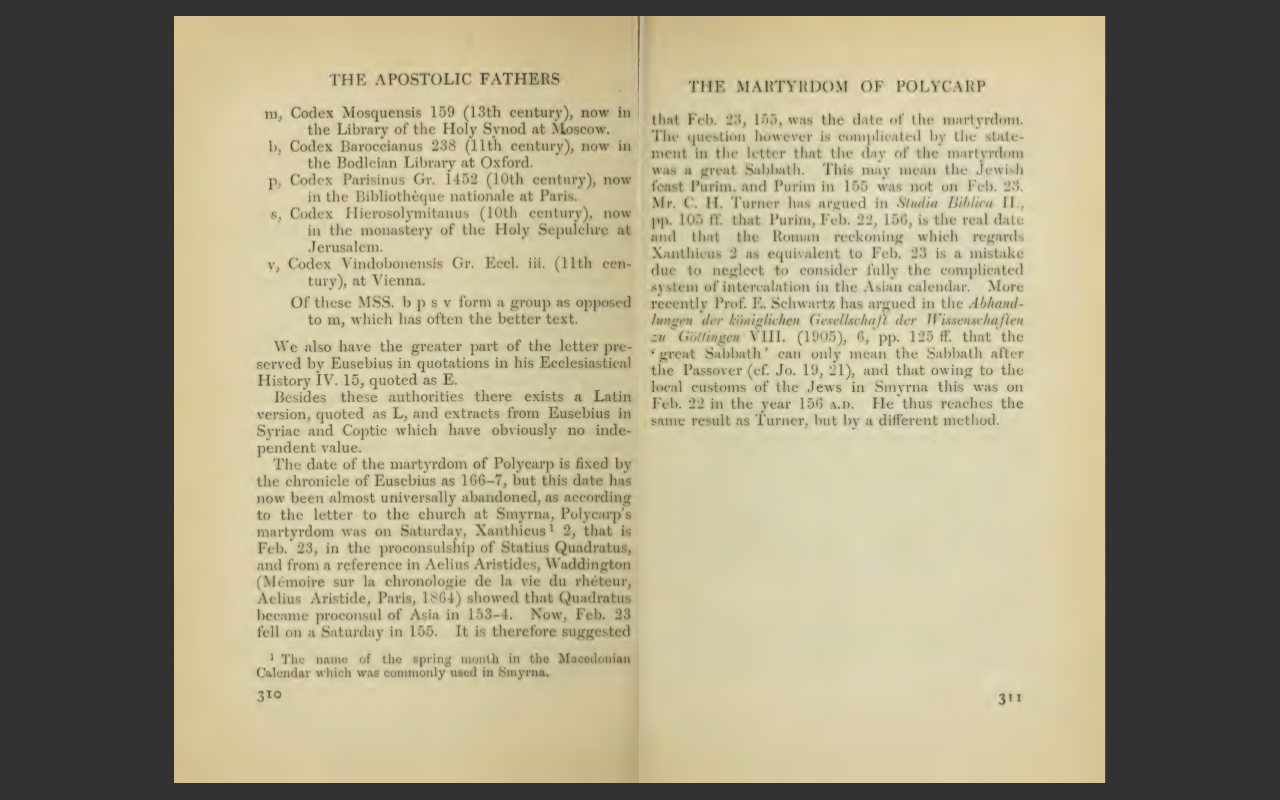 The Apostolic Fathers Volume 1 & 2 by Kirsopp Lake - Christian Bible History CD