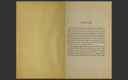Abstract of Systematic Theology by James P Boyce (1882 Edition) E-Book