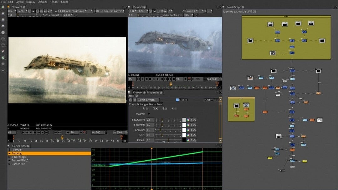 Natron Video Editing and Compositing VFX Software for Windows on CD