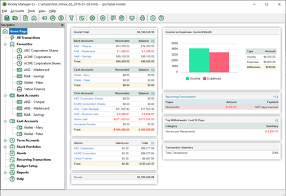 Money Manager EX Personal Finance Software for Mac - Budgets, Reports, Import QIF