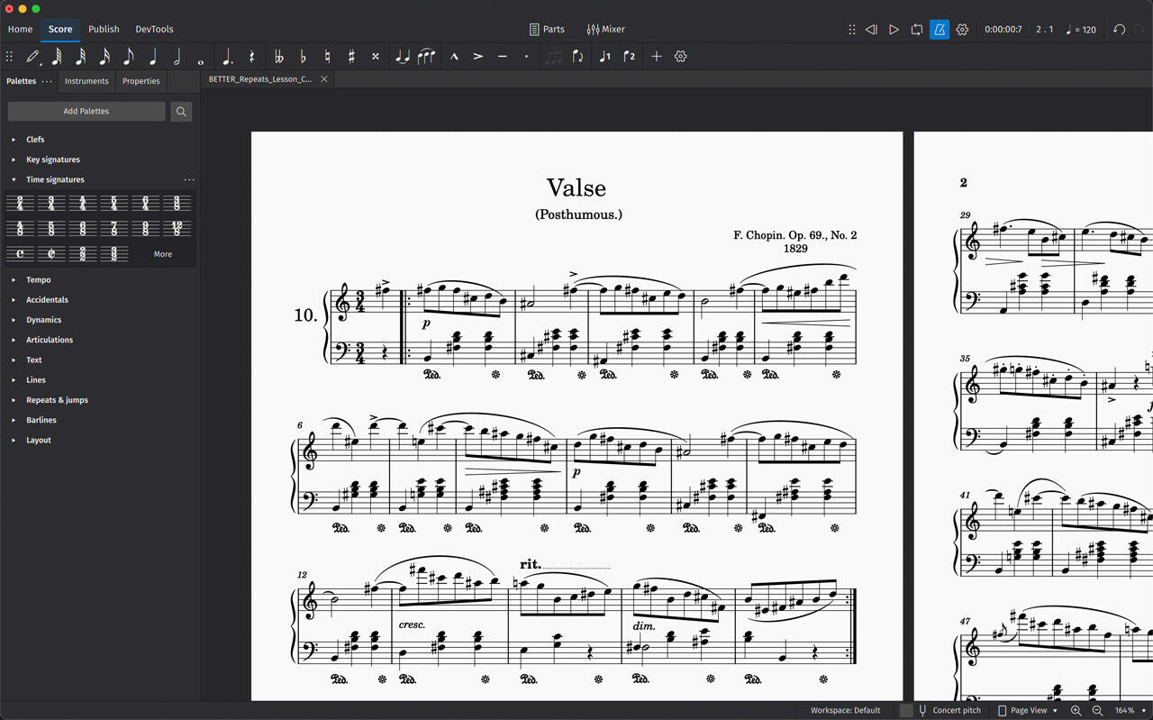 MuseScore 2024 Music Score Writing Notation Composition Software for Windows