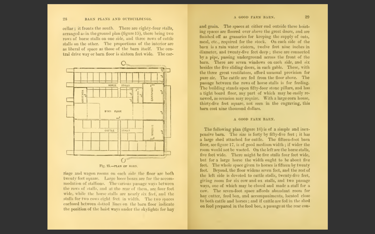 Barn Plans and Outbuildings: 257 Illustrations (1881 Edition) PDF E-Book