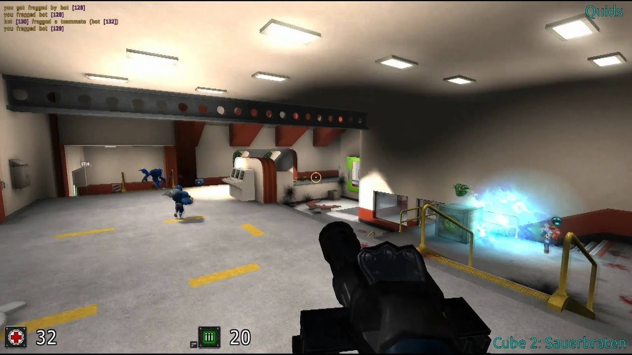 Cube 2: Sauerbraten | First Person Shooter Game | Windows | Free Shipping | DVD