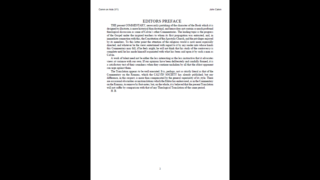 The Works of John Calvin - Bible Commentary Library (PDF E-Book Set)