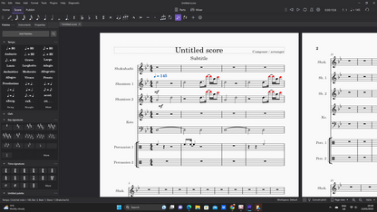 MuseScore 2024 Music Score Writing Notation Composition Software for Windows