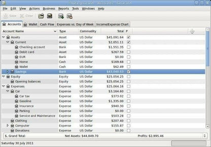 Money Manager Ex | GnuCash - Accounting, Banking & Budgeting Software on CD-ROM (for Windows)