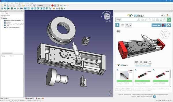 FreeCad Professional CAD 2D 3D Parametric Graphic Modeling Software - DWG for Windows & MAC