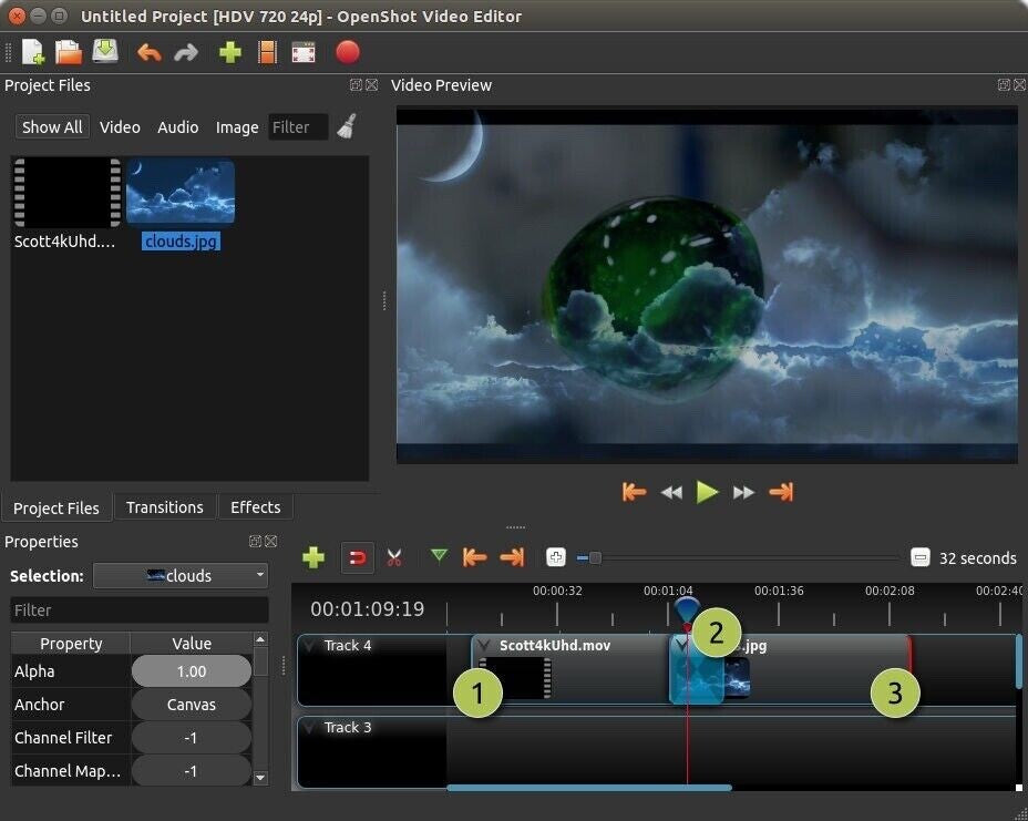 Open Shot 2025 Professional Video Editing Software Suite - Trim, Add Effects Video Editor on CD