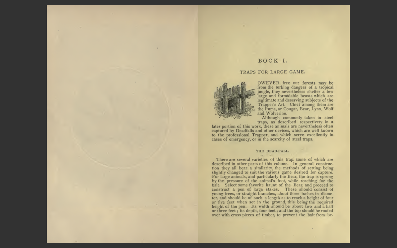 Camp Life in the Woods and the Tricks of Trapping and Trap Making -E-Book
