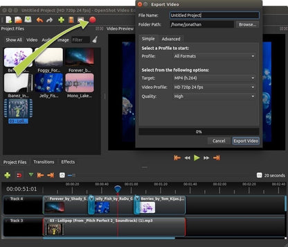 Open Shot 2025 Professional Video Editing Software Suite - Trim, Add Effects Video Editor on CD