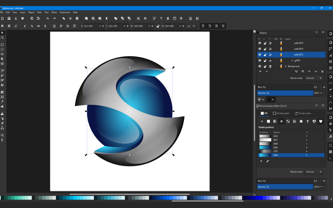 Inkscape Pro Illustrator - Vector Graphic Design Software for Windows on CD-ROM