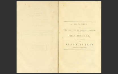 The Works of James Arminius, 1853 Edition, 3 VOLUME E-Book Set
