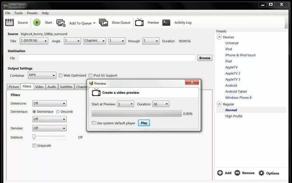HandBrake Software for Mac - DVD Ripper Video Converter Transcoder