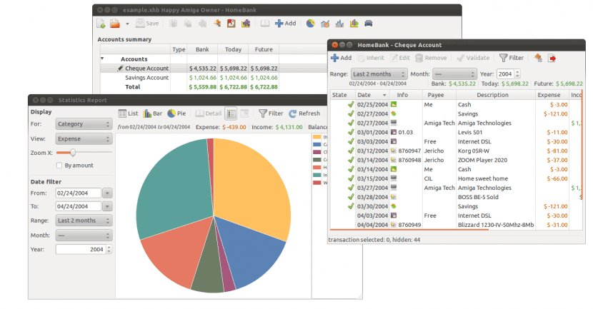 HomeBank Personal Finance software for Accounting, Budgeting, Expense Tracking +