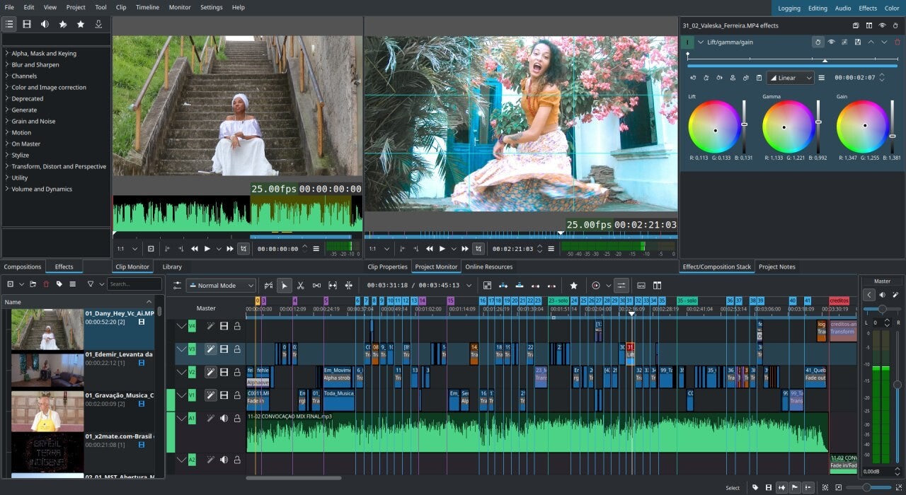 Kdenlive Video Editing Pro Software - Multi-Track Video Editor, Titles, Effects, & More