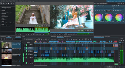 Kdenlive Video Editing Pro Software - Multi-Track Video Editor, Titles, Effects, & More