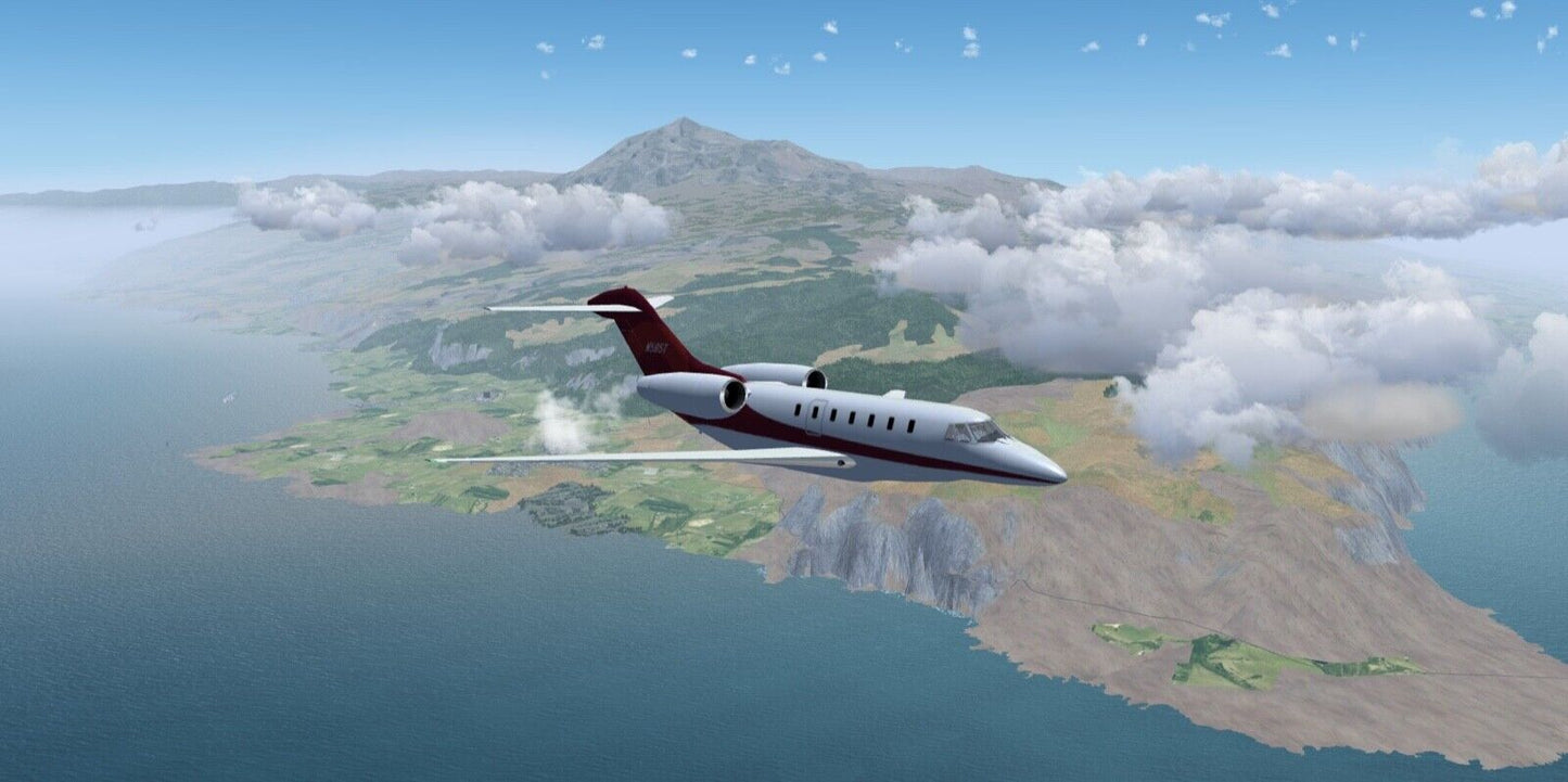 Flight Gear 2023 - Professional Flight Simulator For Windows and MAC on DVD-ROM