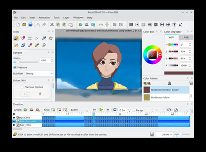 Pencil2D - 2D Animation Studio Software for Windows and Mac