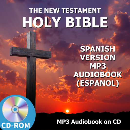 Spanish Bible-New Testament-MP3 Audio Book-Reina Valera Version-Jesus Christ CD