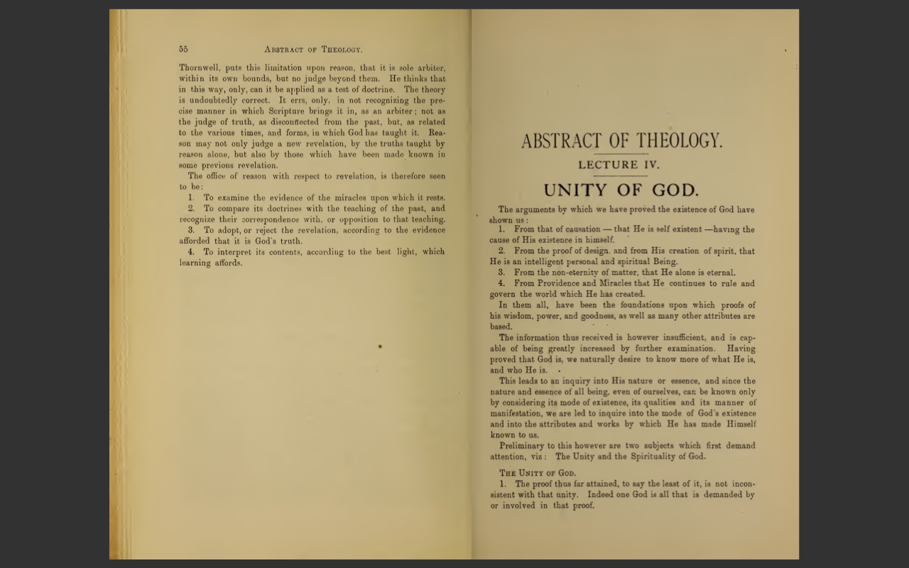 Abstract of Systematic Theology by James P Boyce (1882 Edition) E-Book