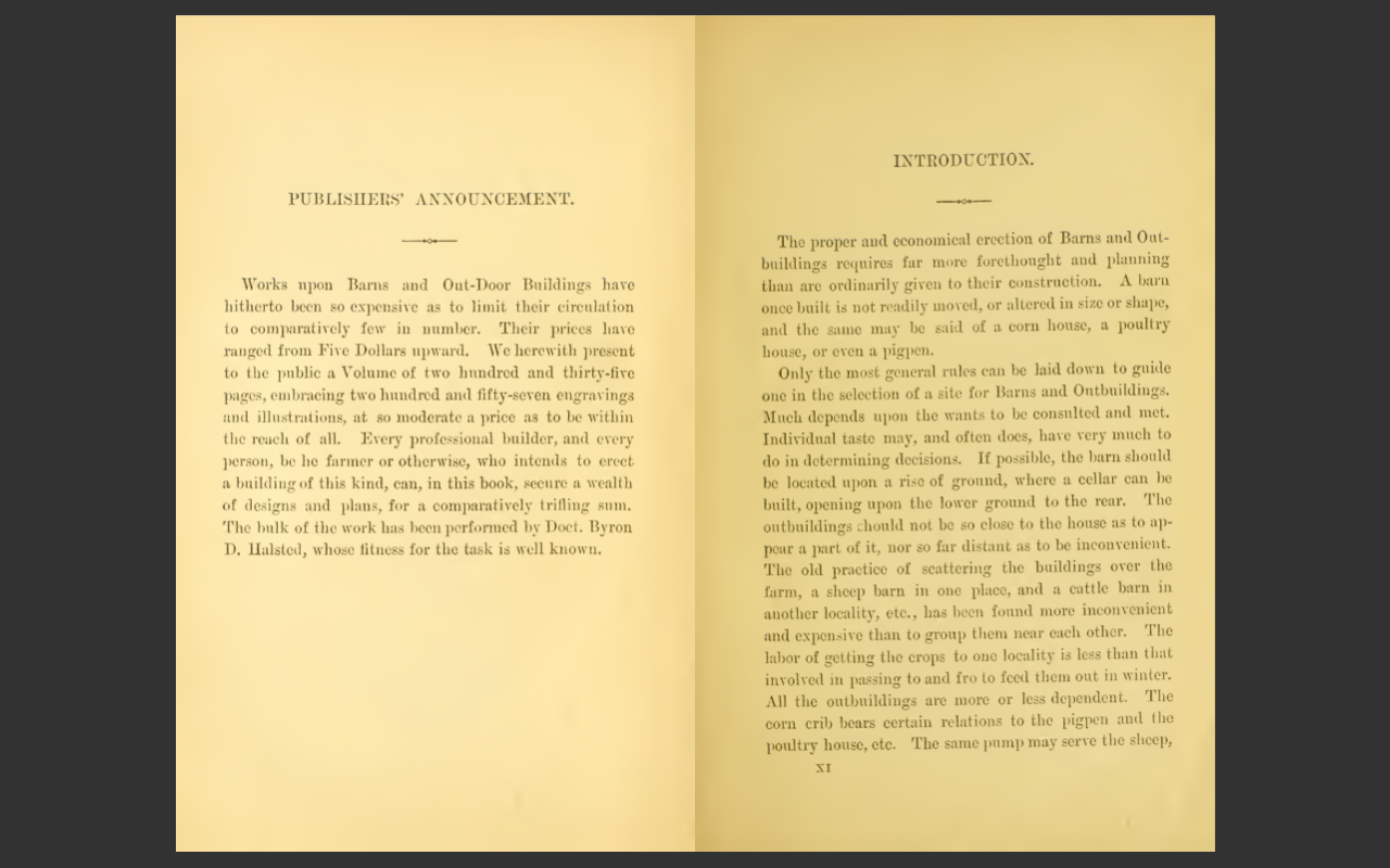 Barn Plans and Outbuildings: 257 Illustrations (1881 Edition) PDF E-Book